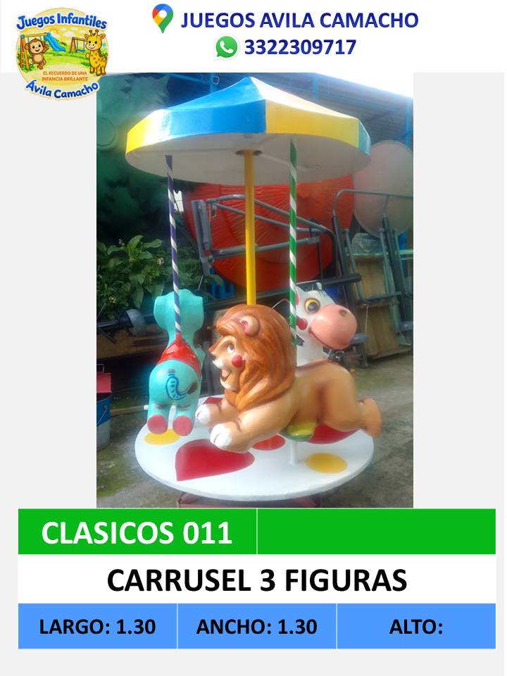 carrusel 3 figuras